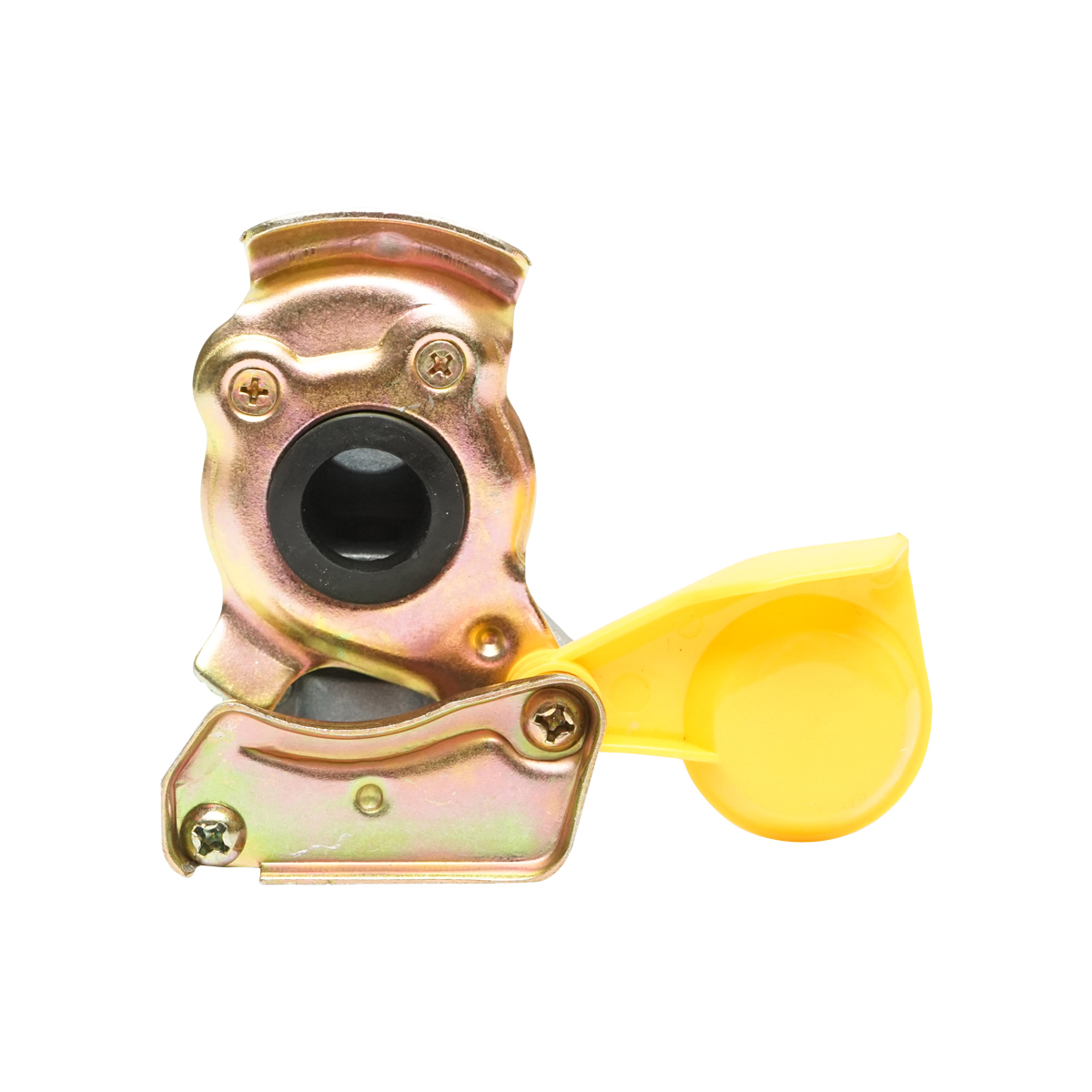 Mufa de cuplare furtun aer galbena pentru camion Scania, Daf cod OEM 076.910.00 M20 - imagine 3