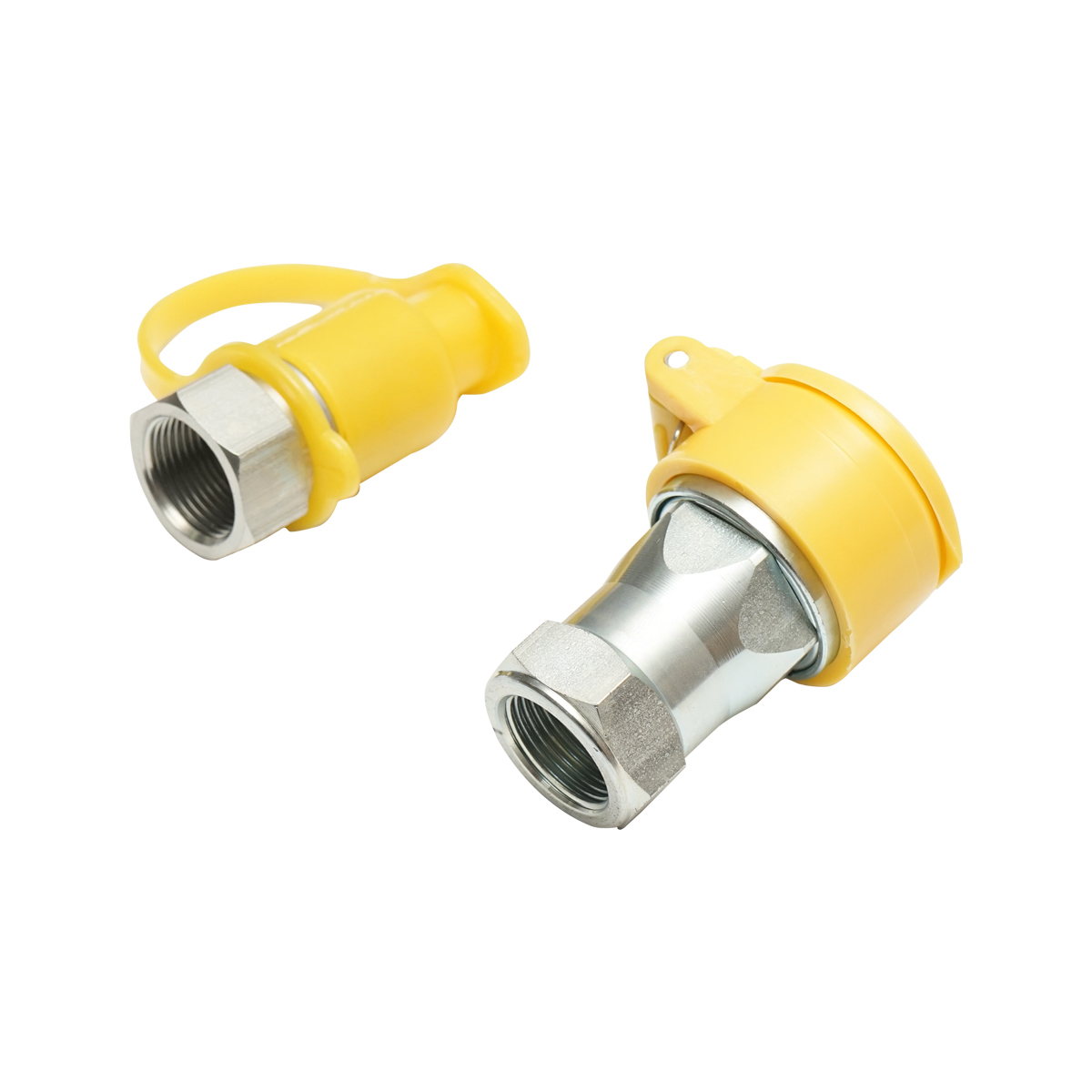 Supapa trecere mos-baba M22x22 (capace protectie plastic galben)