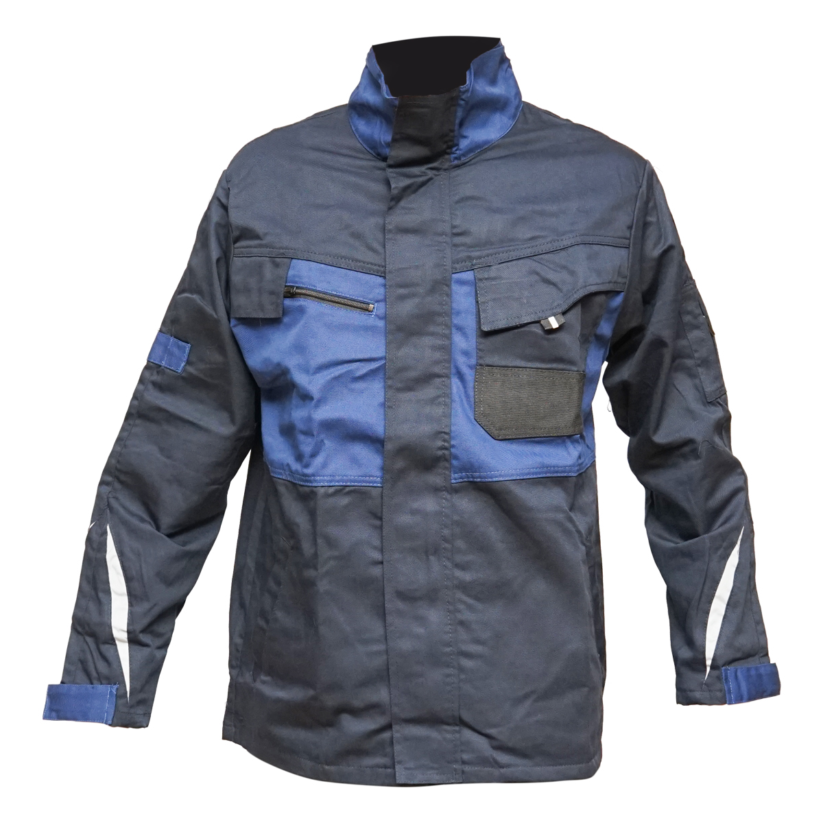 Jacheta de lucru din poliester cu bumbac albastru navy L Breckner Germany