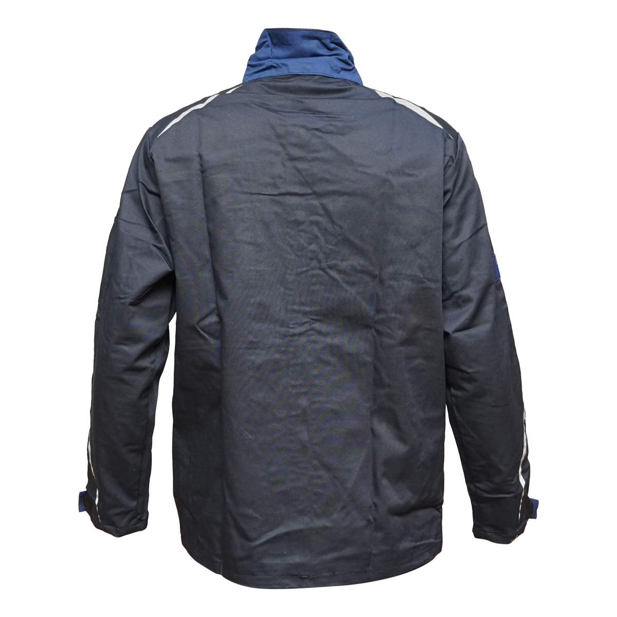 Jacheta de lucru poliester cu bumbac albastru navy S Breckner Germany - imagine 4