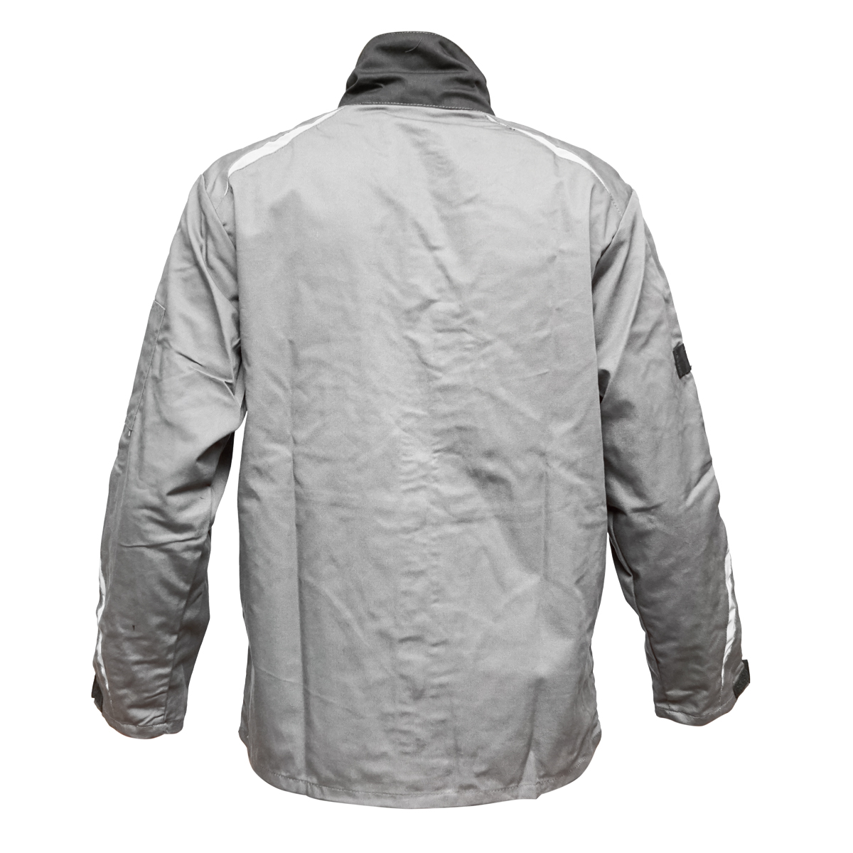 Jacheta de lucru, poliester cu bumbac, gri cu negru, L Breckner Germany - imagine 4