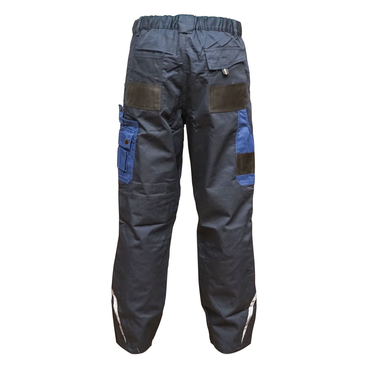 Pantaloni de lucru, poliester cu bumbac, albastru navy, XXL Breckner Germany - imagine 4