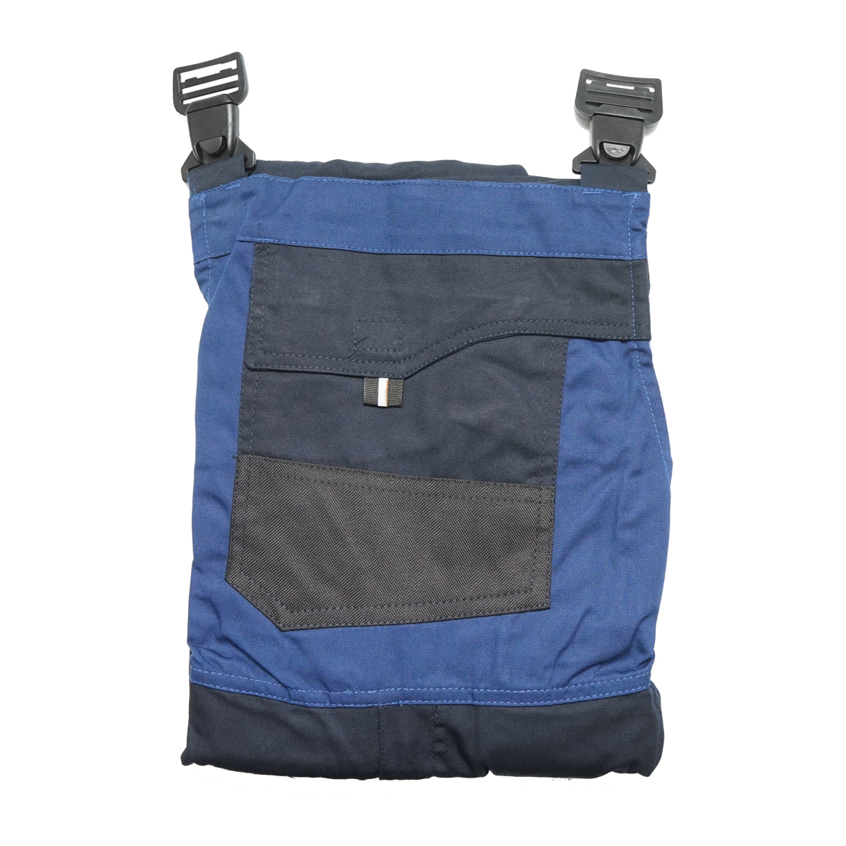 Pantaloni de lucru cu pieptar, salopeta din poliester cu bumbac, albastru navy, M Breckner Germany - imagine 9