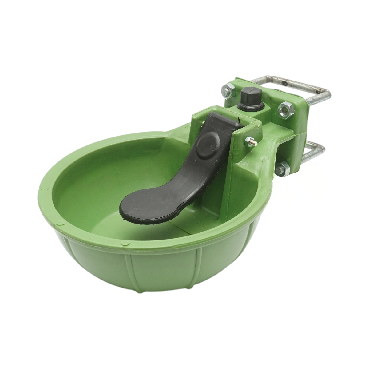 Adapatoare plastic 2L verde ultra rezistenta cu clapeta si accesorii de prindere 300x240x95mm