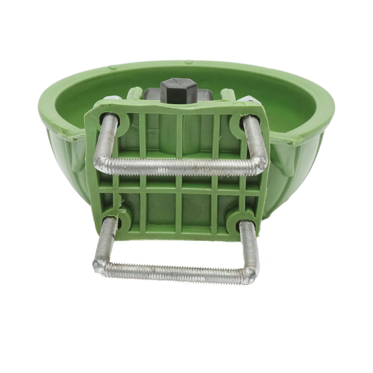 Adapatoare plastic 2L verde ultra rezistenta cu clapeta si accesorii de prindere 300x240x95mm - imagine 5