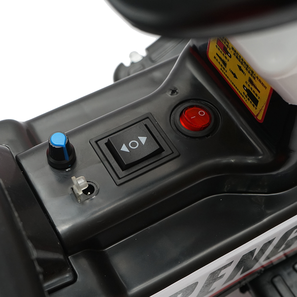 Tractor electric cu remorca, si baterie pentru copii, jucarie 3-6 ani Hello Baby - imagine 8