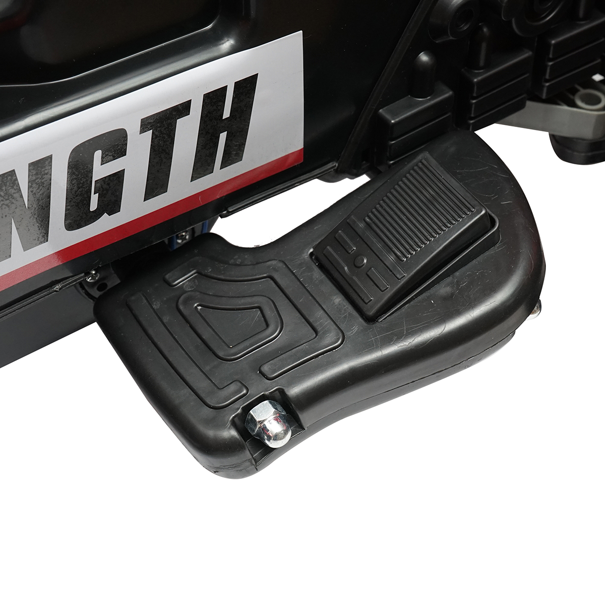 Tractor electric cu remorca, si baterie pentru copii, jucarie 3-6 ani Hello Baby - imagine 9