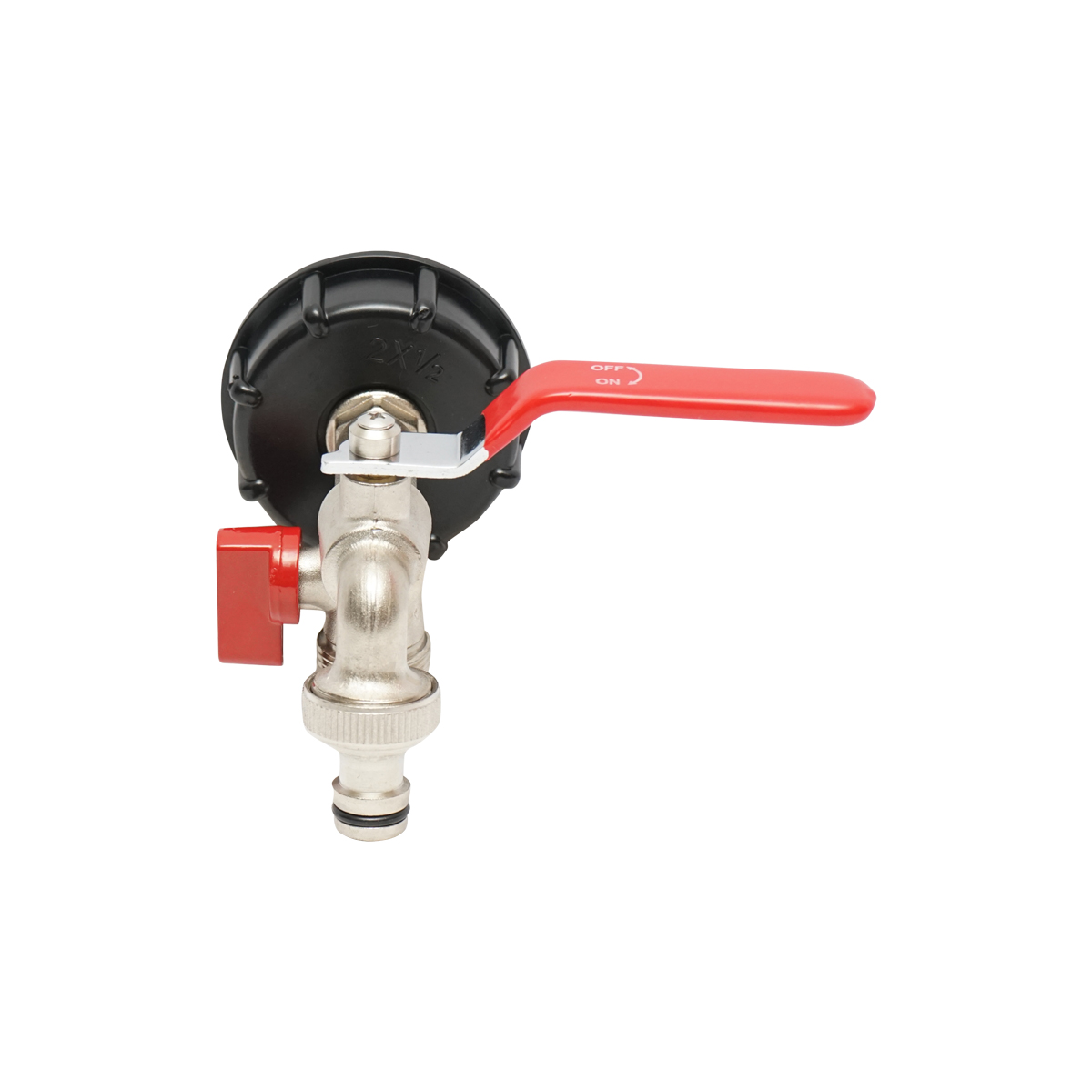 Robinet de scurgere  1/2  alama bazin IBC cu filet int 60 mm - imagine 2