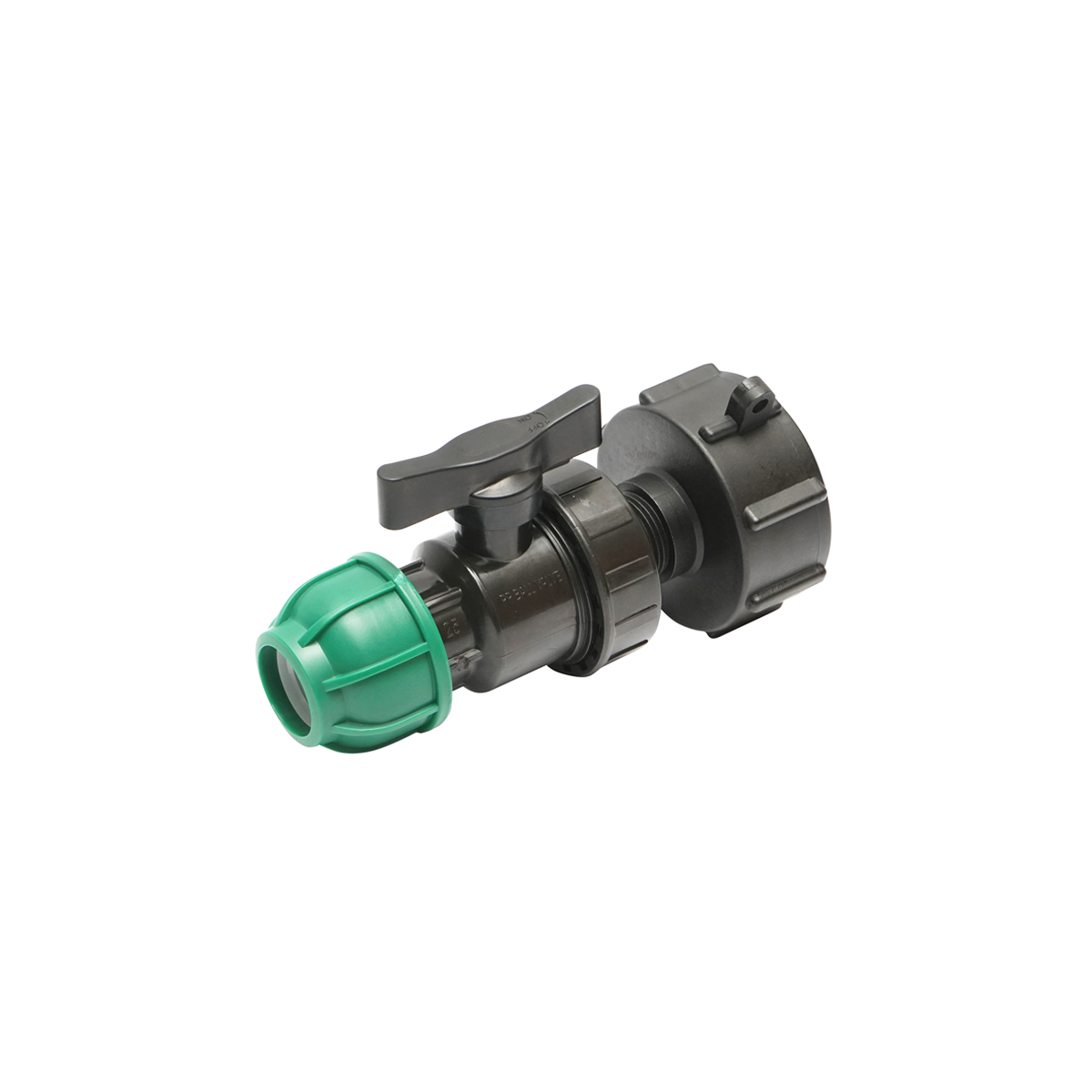 Robinet, conector bazin IBC cu filet int 60 mm