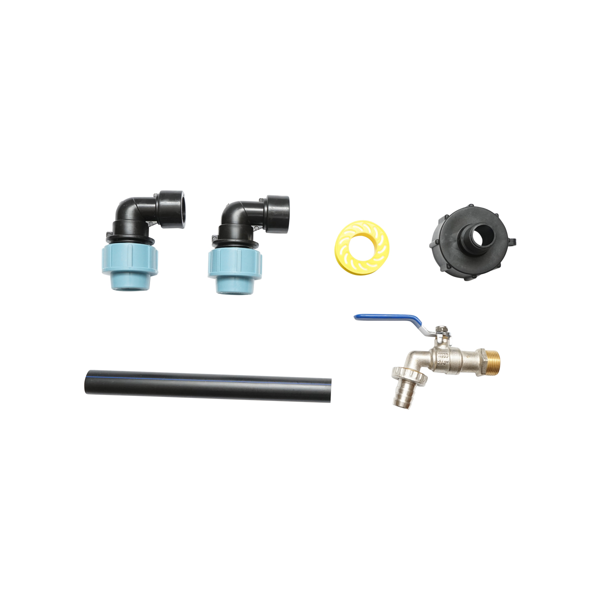 Robinet scurgere ansamblu cu prelungire pentru bazin IBC - imagine 2