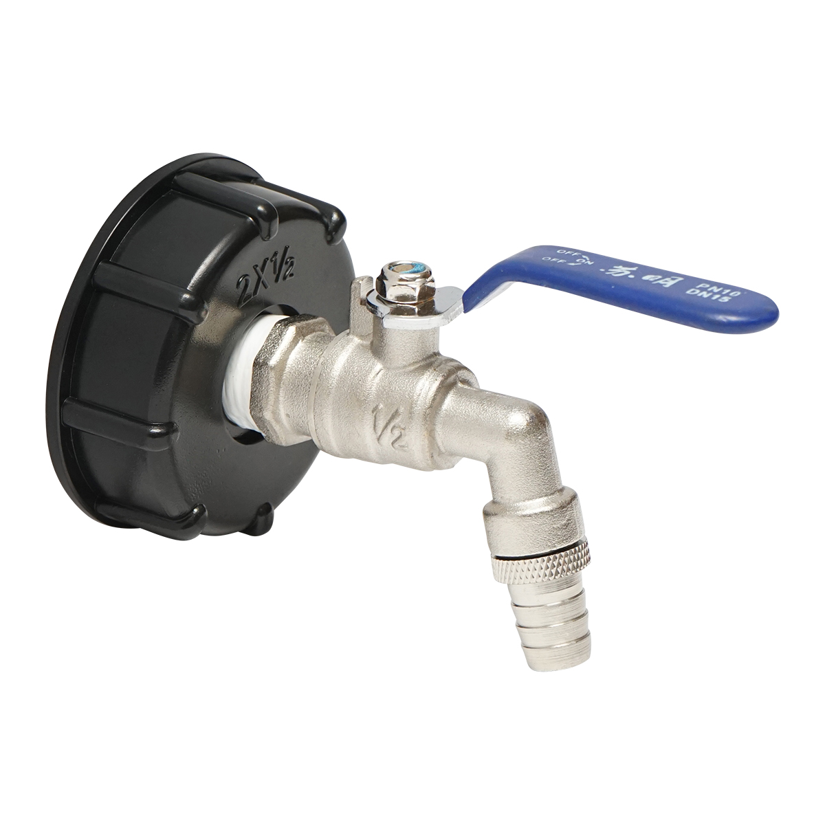 Robinet de scurgere 1/2 alama bazin IBC cu filet int 60 mm Autospeed - imagine 4