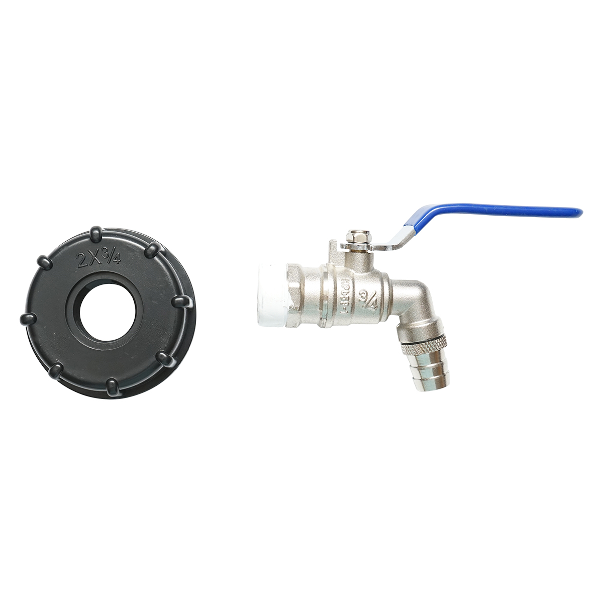 Robinet de scurgere 3/4 alama pentru bazin IBC cu filet int 60 mm Autospeed - imagine 2