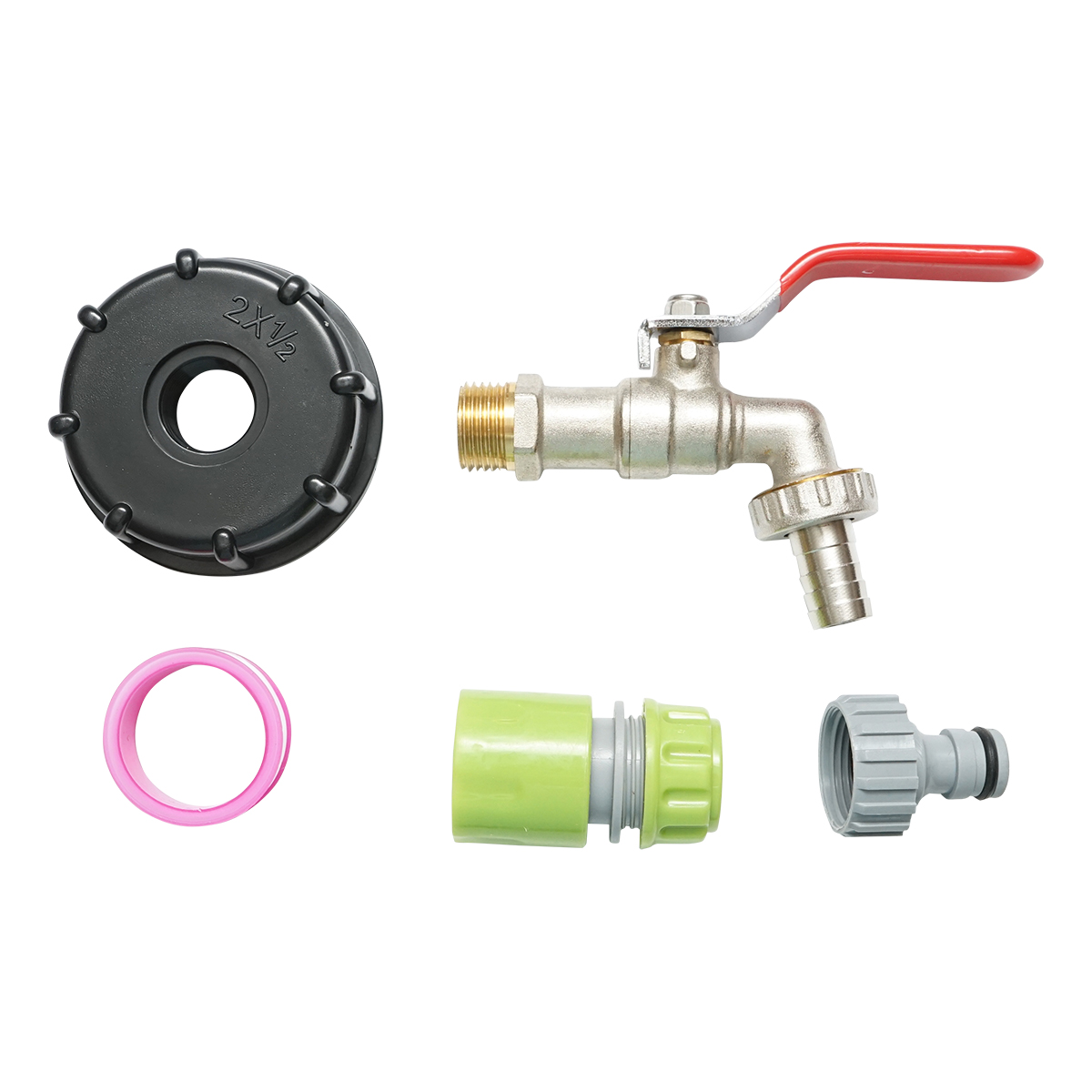 Robinet de scurgere 1/2 pentru bazin IBC cu filet int 60 mm Autospeed - imagine 2