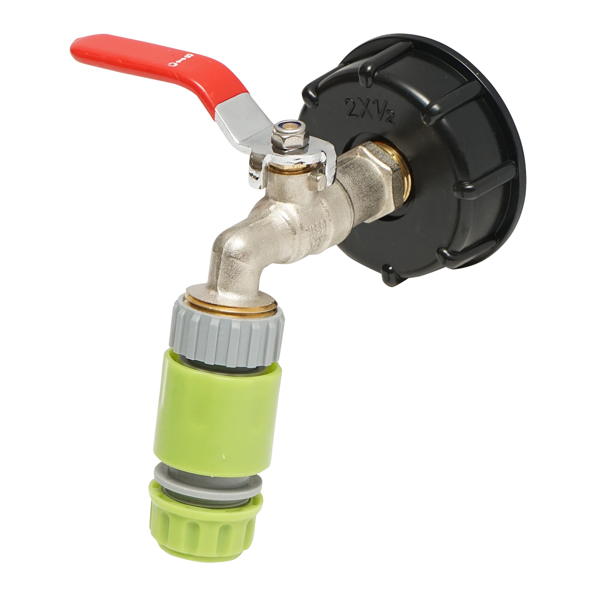 Robinet de scurgere 1/2 pentru bazin IBC cu filet int 60 mm Autospeed - imagine 4