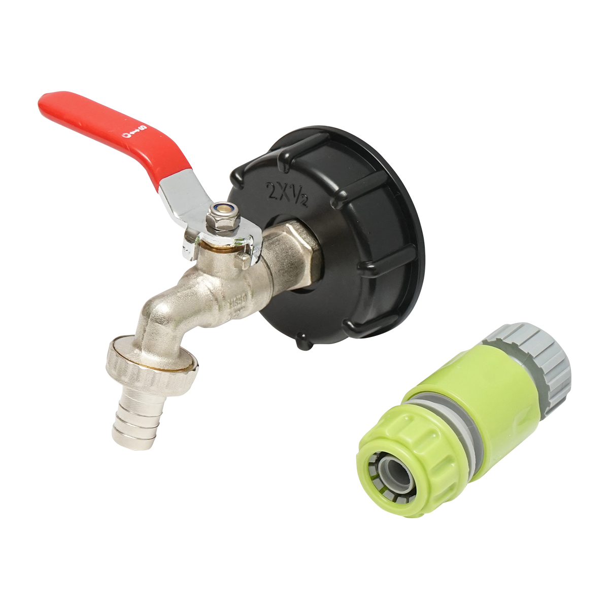 Robinet de scurgere 1/2 pentru bazin IBC cu filet int 60 mm Autospeed