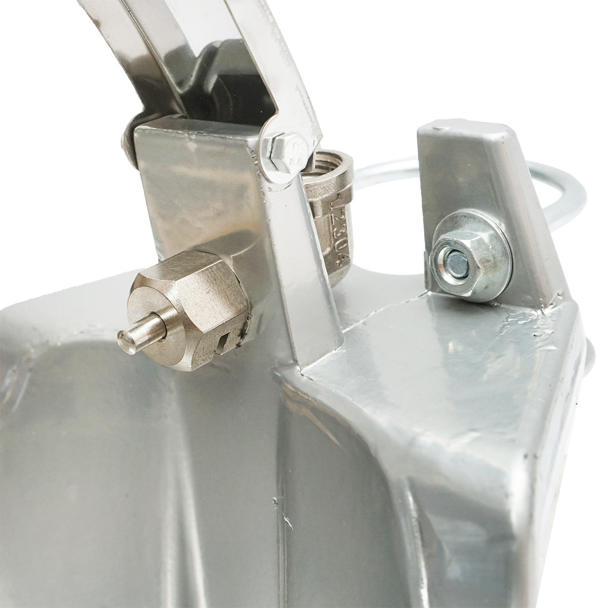 Adapatoare din aluminiu 2.5L cu clapeta si accesorii de prindere - imagine 4