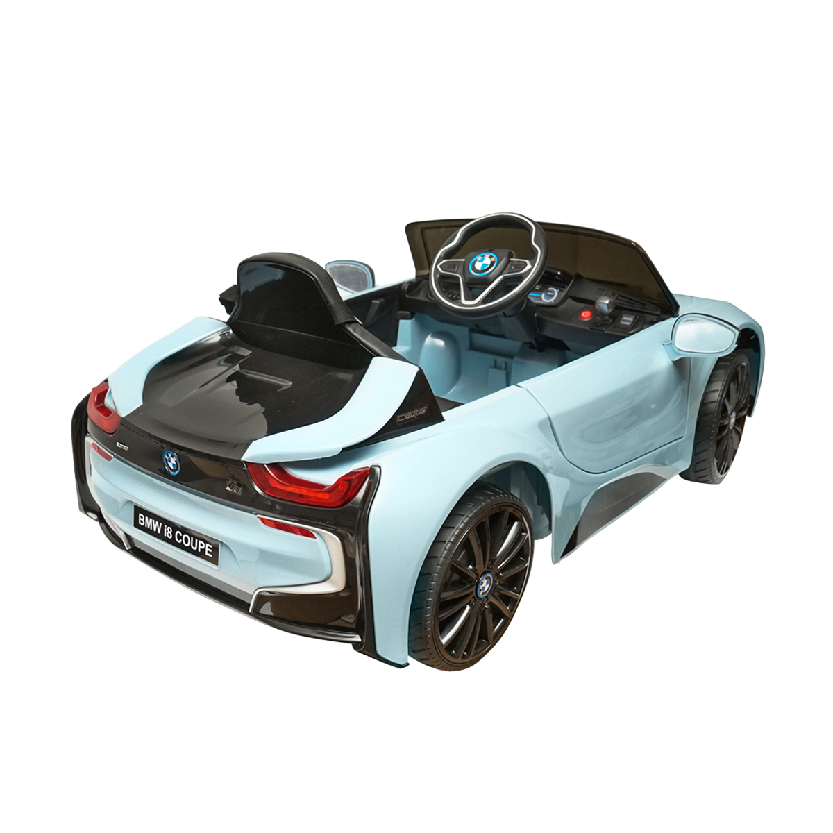 Masinuta electrica cu telecomanda BMW i8 coupe 6V/7Ah JE1001 - imagine 6