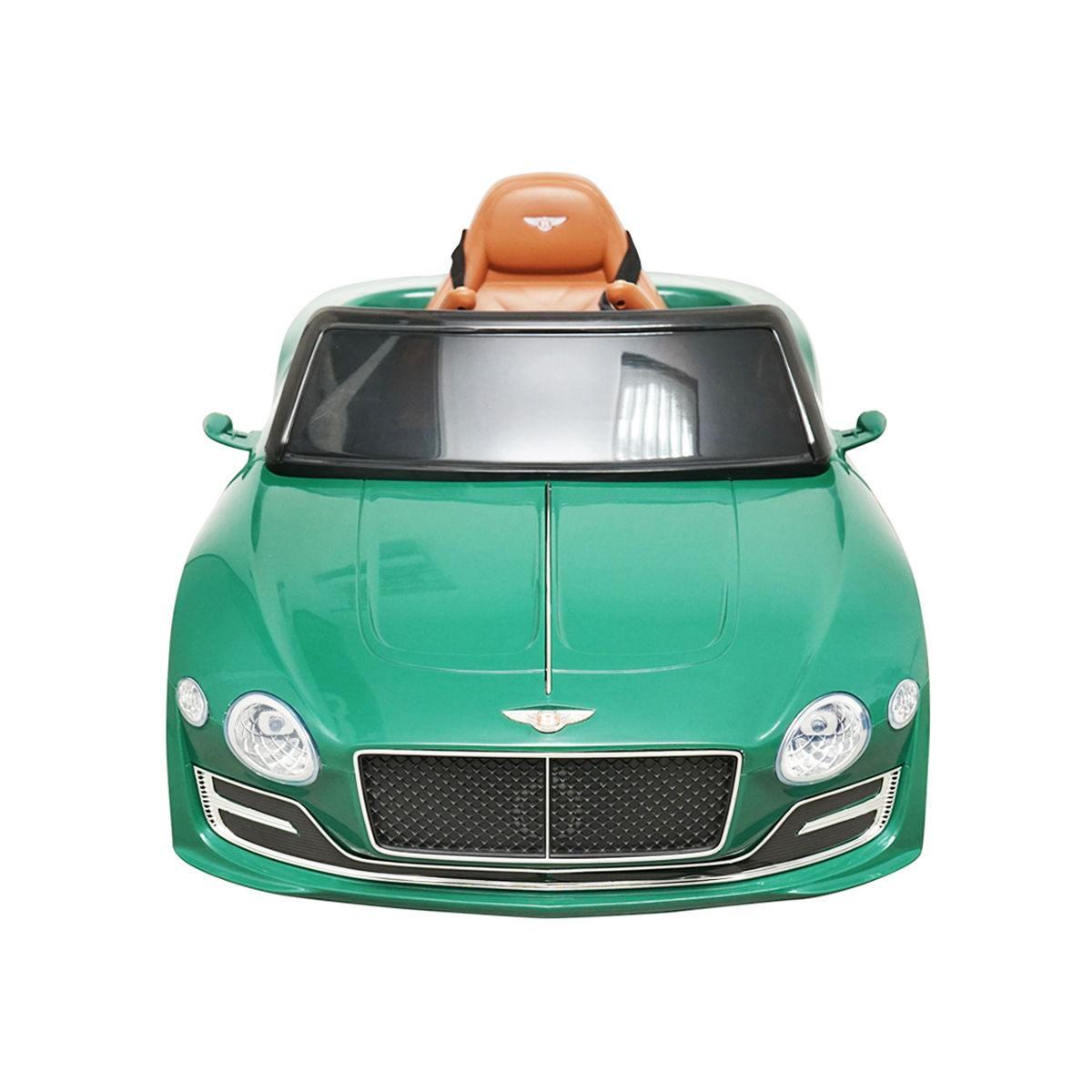 Masinuta electrica cu acumulator si telecomanda Bentley verde 6V/7Ah JE1166 - imagine 5