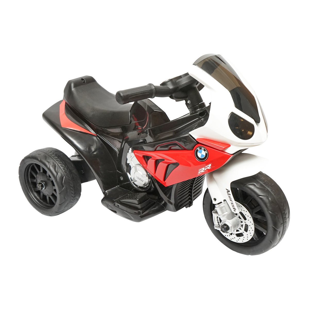 Motocicleta electrica pentru copii rosie JT5188 cu baterie 6V/4Ah, BMW S1000R - imagine 8