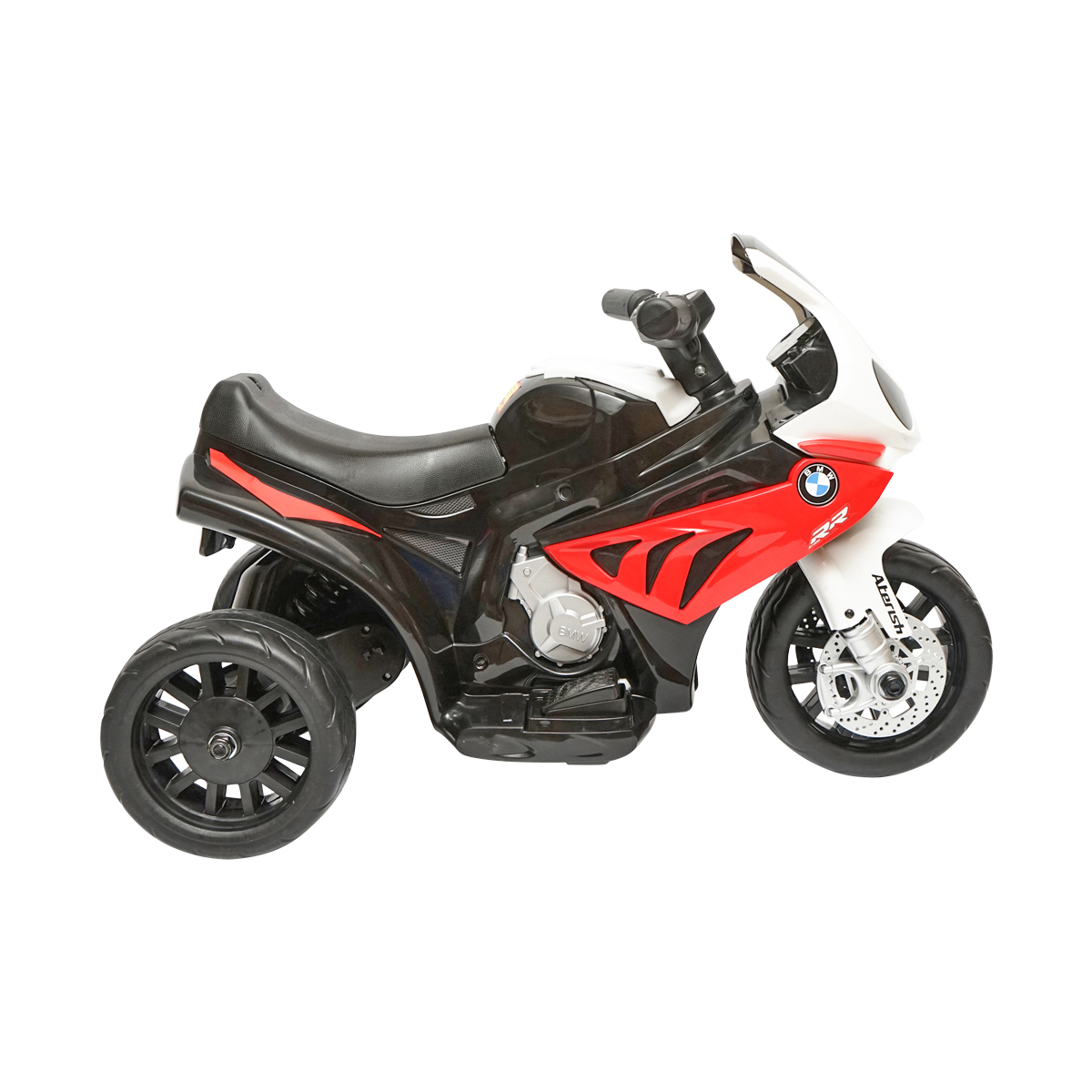 Motocicleta electrica pentru copii rosie JT5188 cu baterie 6V/4Ah, BMW S1000R - imagine 7