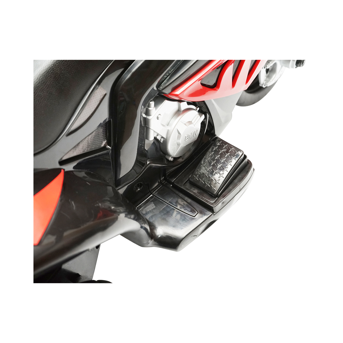 Motocicleta electrica pentru copii rosie JT5188 cu baterie 6V/4Ah, BMW S1000R - imagine 10