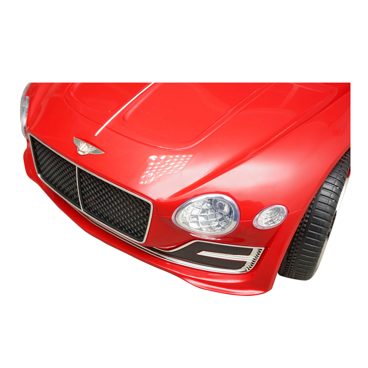 Masinuta electrica cu acumulator si telecomanda pentru copii Bentley rosie 6V/7Ah JE1166 - imagine 6