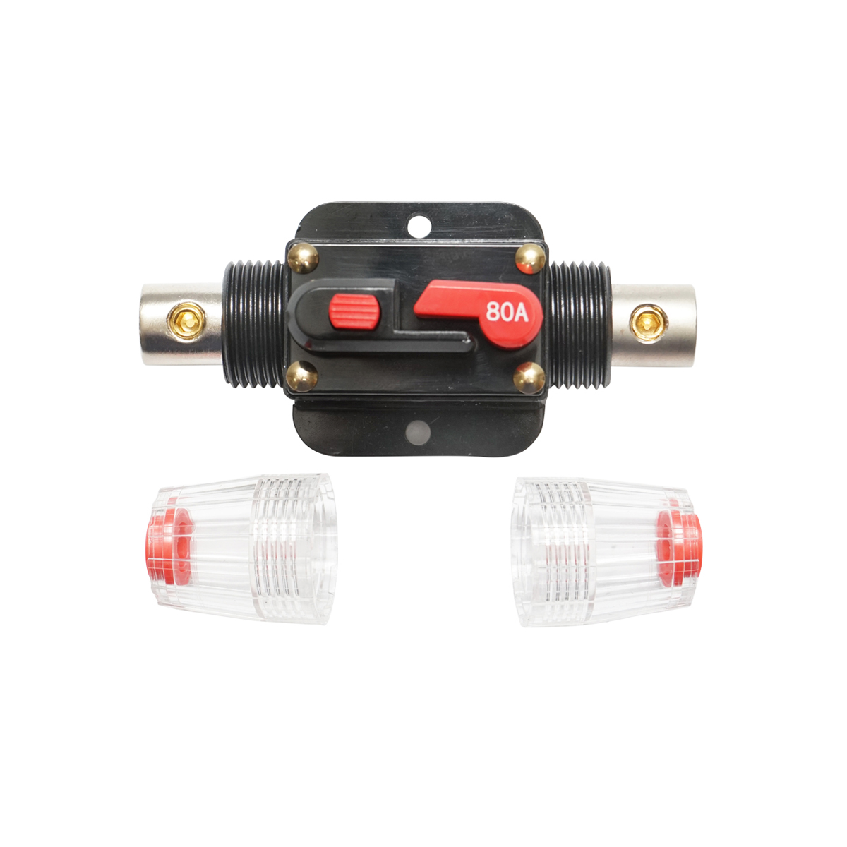 Siguranta automata cu buton reset 80A Breckner Germany - imagine 4