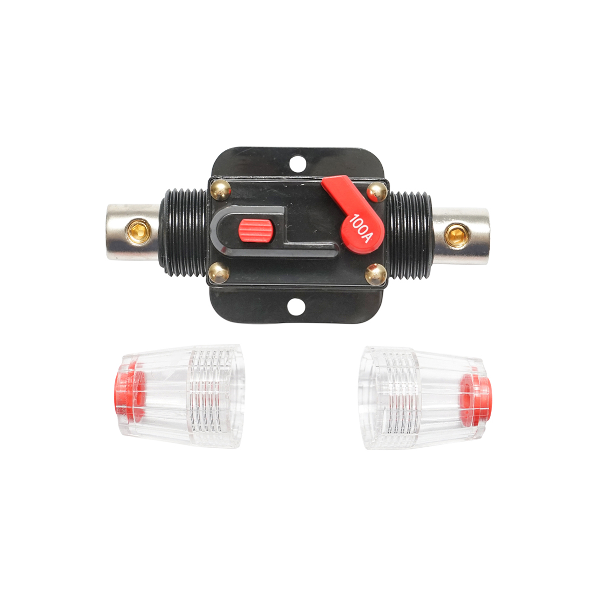 Siguranta automata cu buton reset 100A Breckner Germany - imagine 4