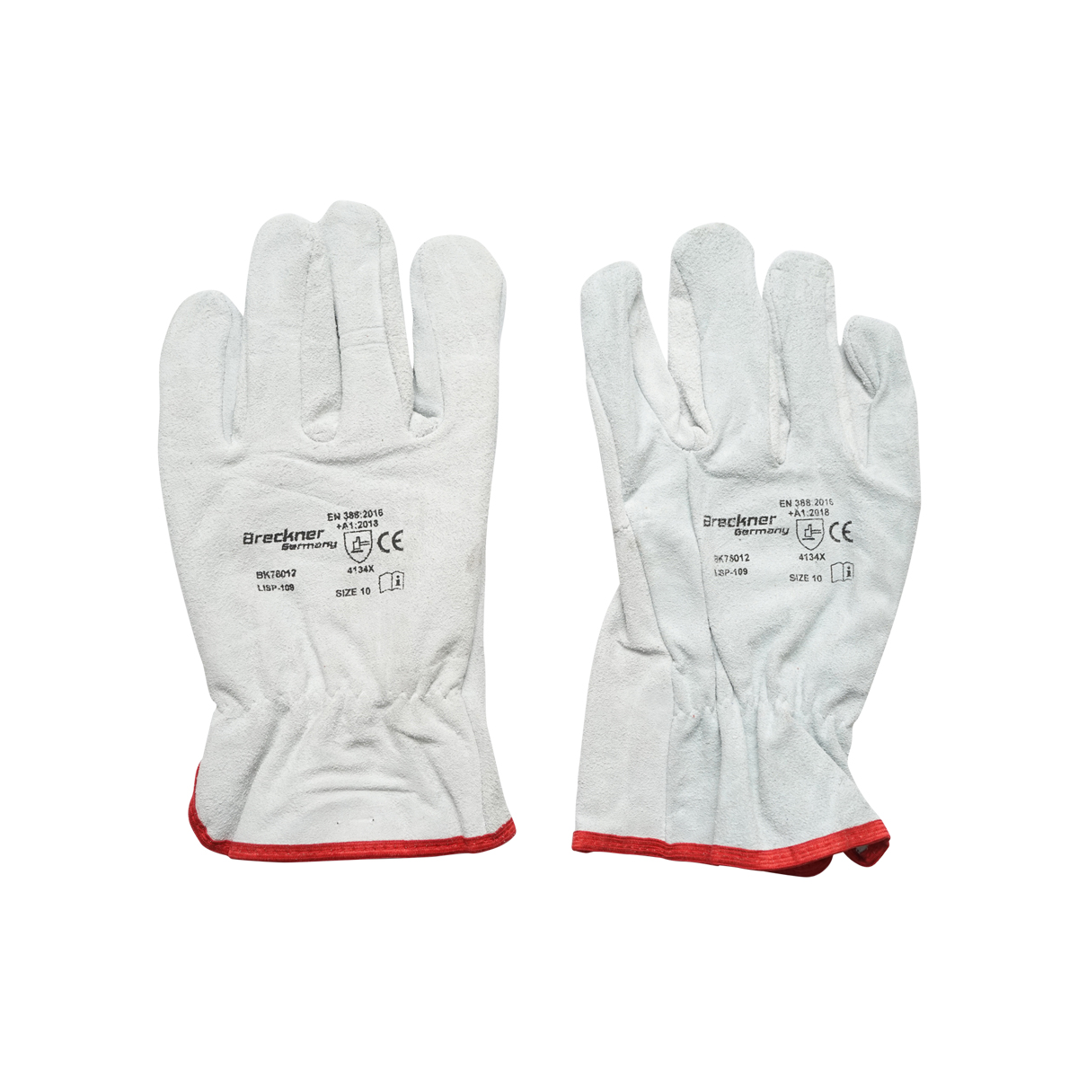 Manusi de lucru din piele de bovina Nr 10 - imagine 2