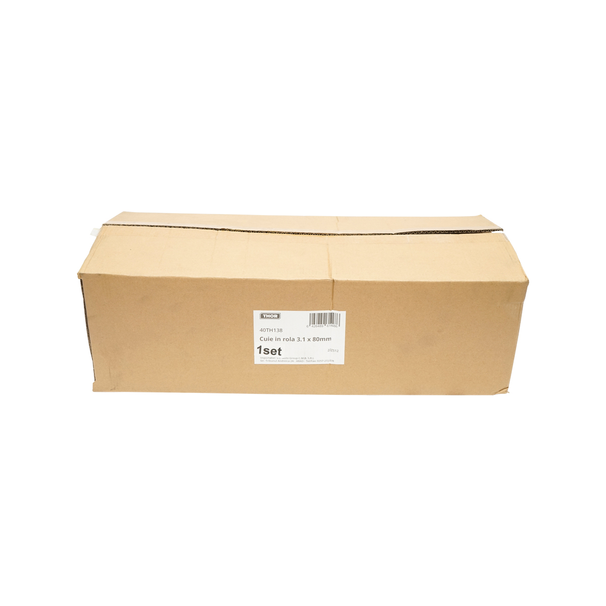 Set 4000 cuie pe tambur/rola, inelate 3.1x80mm, 200buc/rola - imagine 4