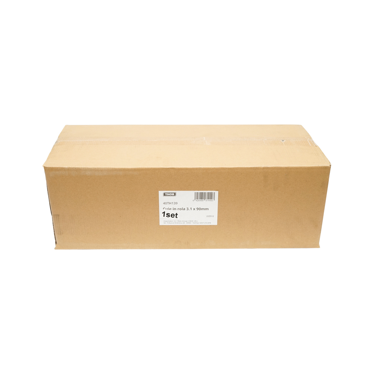 Set 4500 cuie pe tambur/rola, inelate 3.1x90mm, 225buc/rola - imagine 4