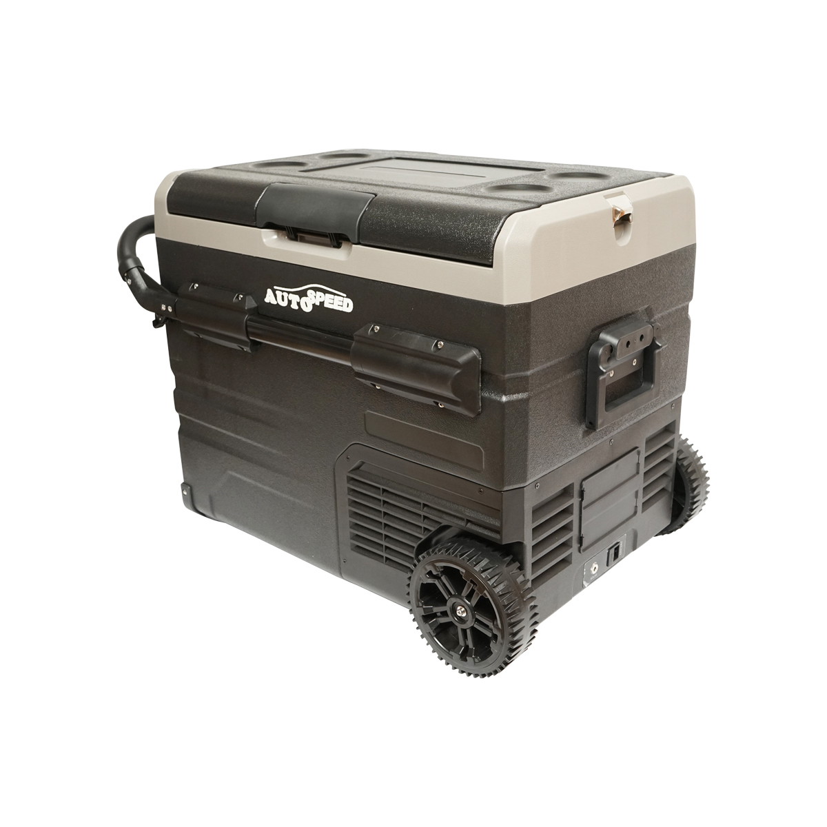 Frigider auto Smart tip troler cu compresor 50L 12-24-220V 60W, Bluetooth - imagine 3