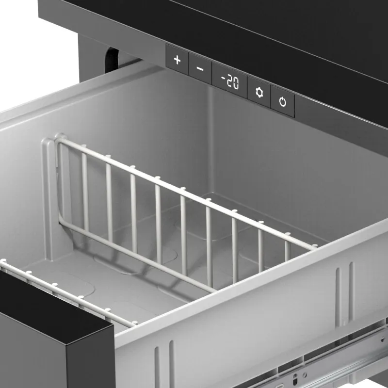 Frigider auto TIR  incorporabil cu compresor 60W, capacitate 20L tensiune alimentare 12-24V min -20 max +20 - imagine 3
