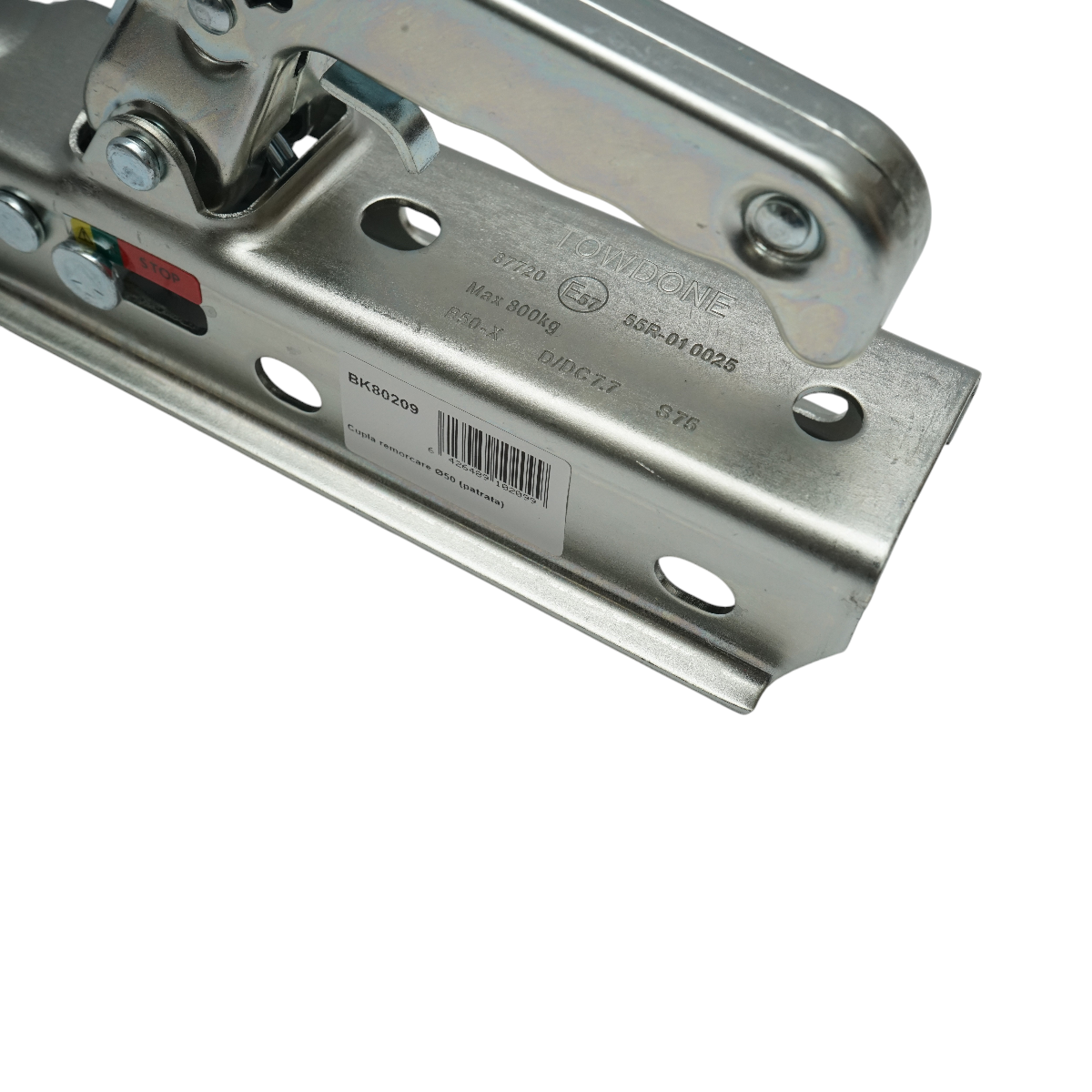 Cupla remorcare patrata fi50 masa maxima suportata 800Kg - imagine 5