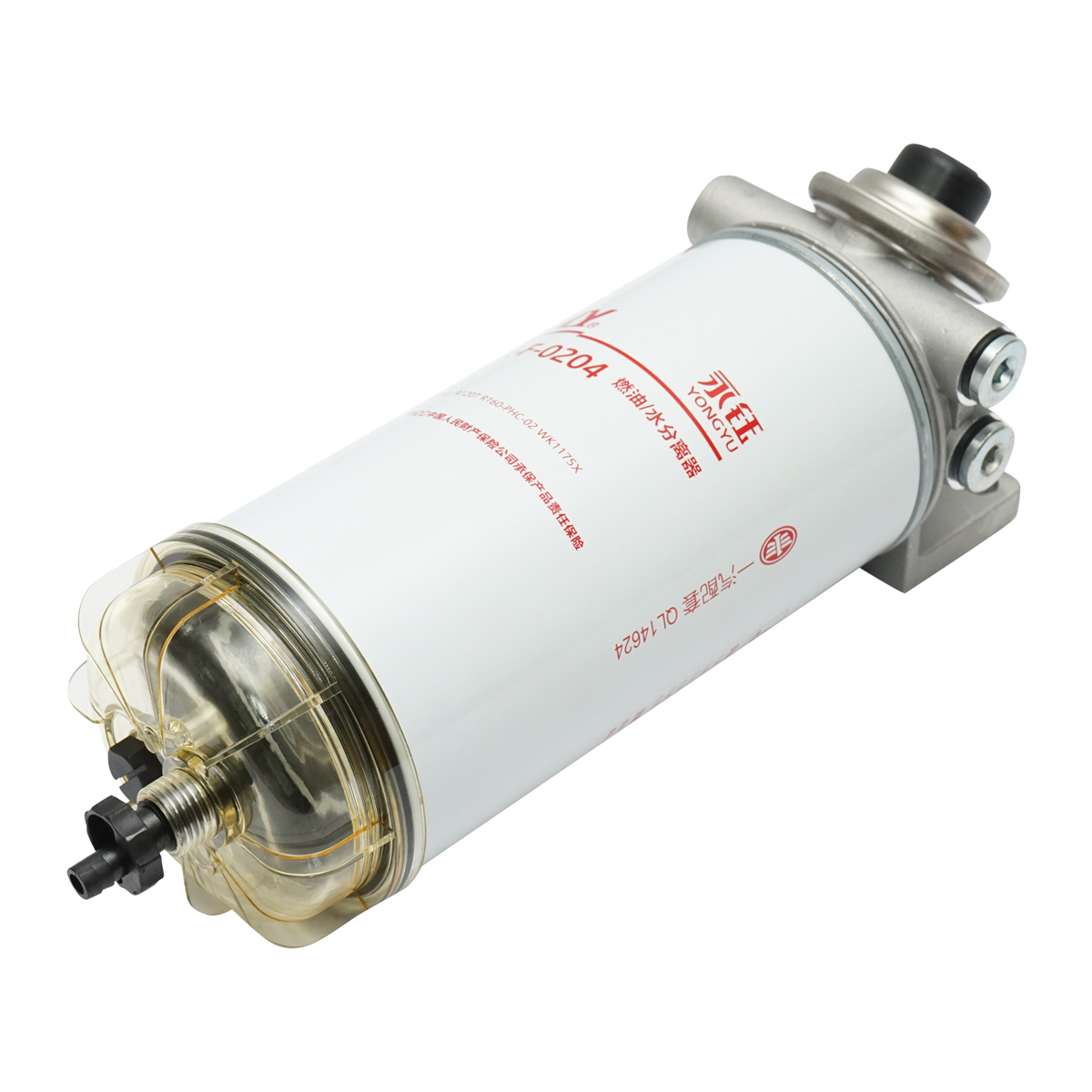 Baterie filtru motorina cu separator apa pentru Iveco, Caterpillar, Deutz, Fiat, Ford, MAN, Volvo, Mercedes-Benz, cod OEM 129-0372, 012924O4, 504166113, A0004771702,  R120P - imagine 3