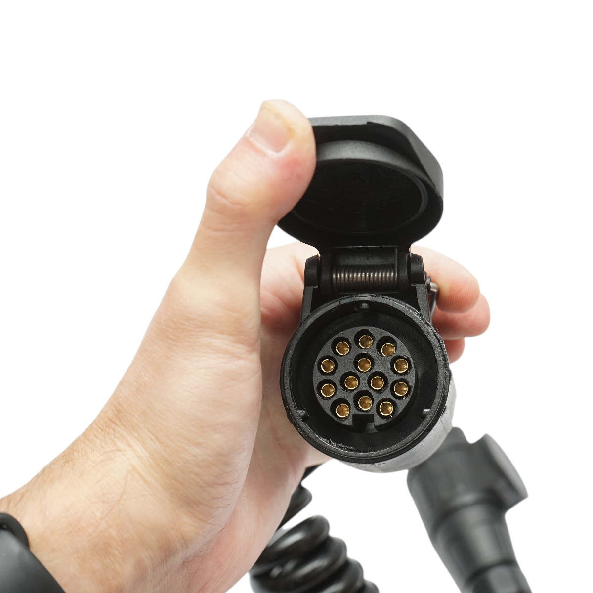 Cablu, adaptor remorca 2.2m cu fisa priza 13-13 pini mama-tata Breckner Germany - imagine 4