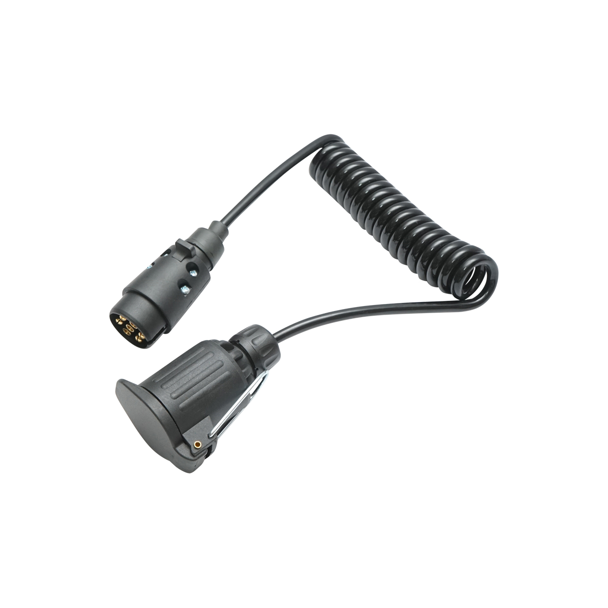 Adaptor priza remorca 7-13 pini cu cablu 2.2m Breckner Germany - imagine 2