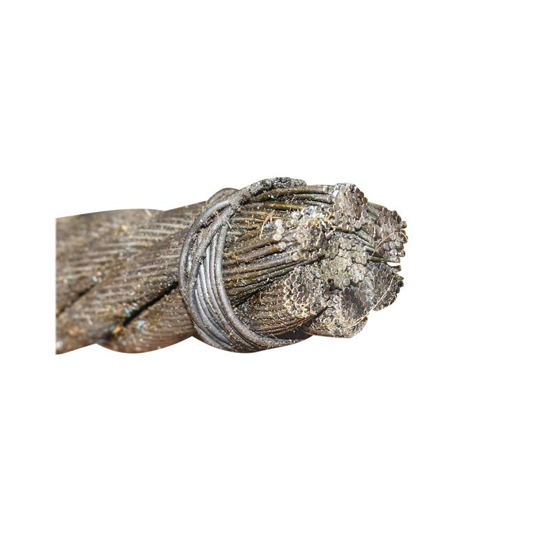 Cablu troliu otel 6x37 fi 16mm cu inima metalica 60m/rola - imagine 2