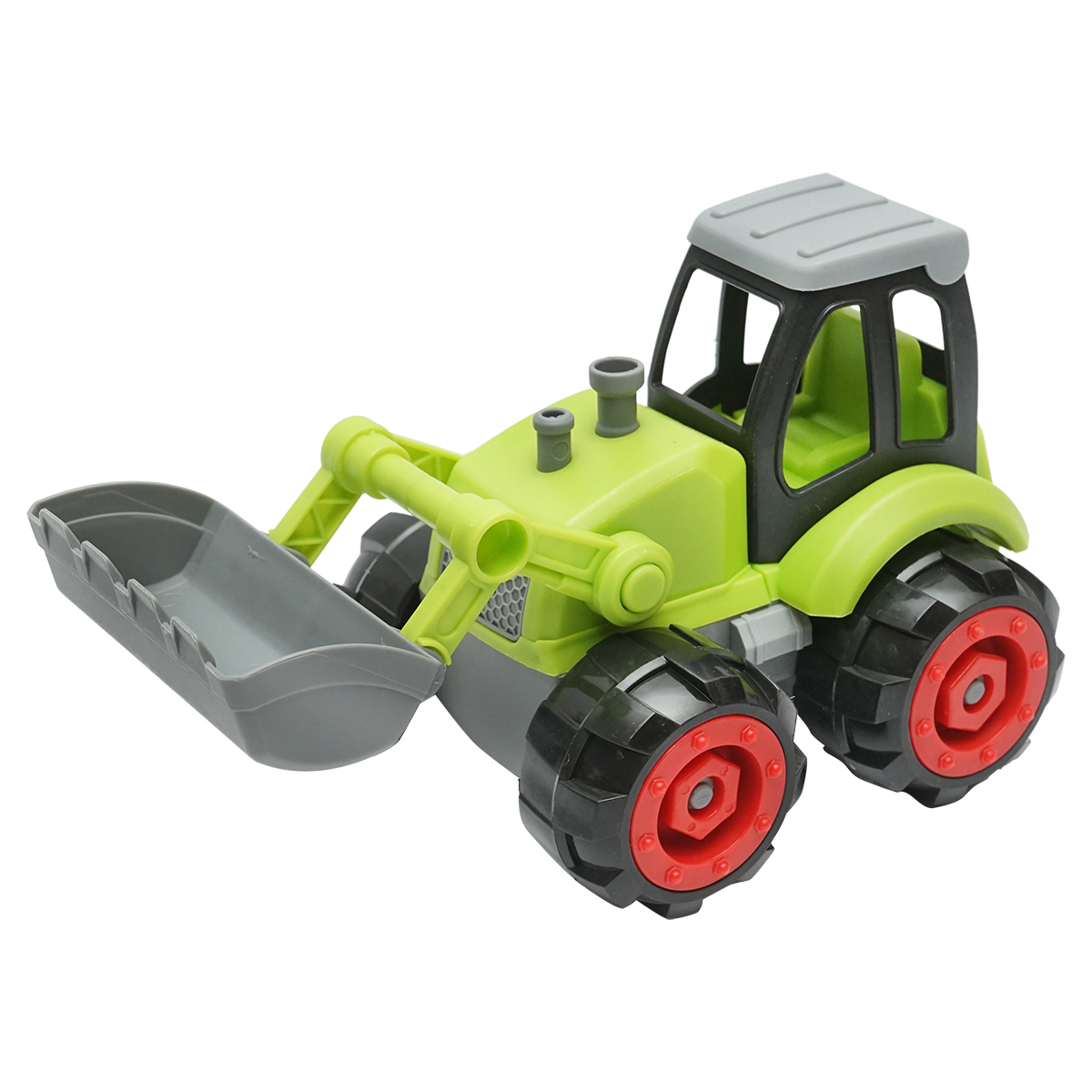 Jucarie tractor cu remorca tip Montessori pentru copii +3 ani - imagine 4