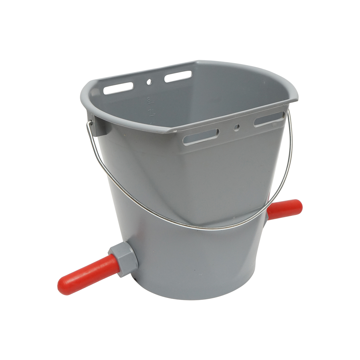 Galeata 8L cu 3 suzeta pentru alaptat vitei - adapatoare - imagine 3