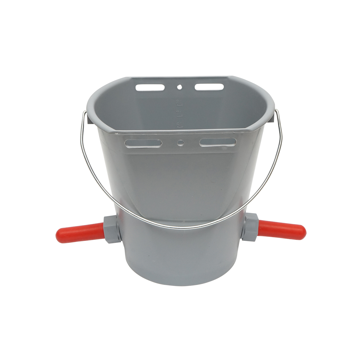 Galeata 8L cu 3 suzeta pentru alaptat vitei - adapatoare - imagine 5