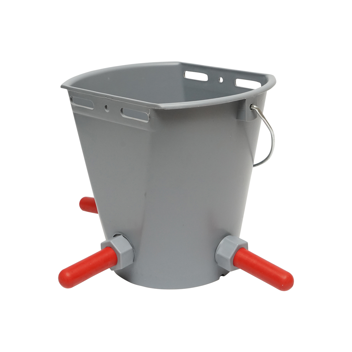 Galeata 8L cu 3 suzeta pentru alaptat vitei - adapatoare - imagine 2