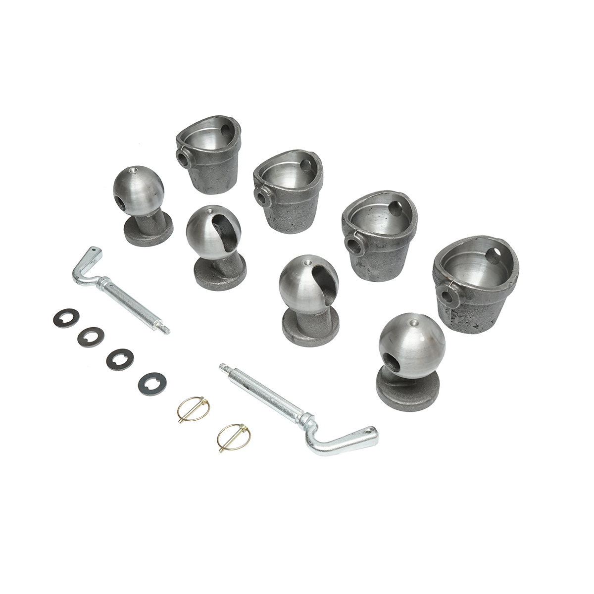 Kit nuca basculare remorca 75mm
