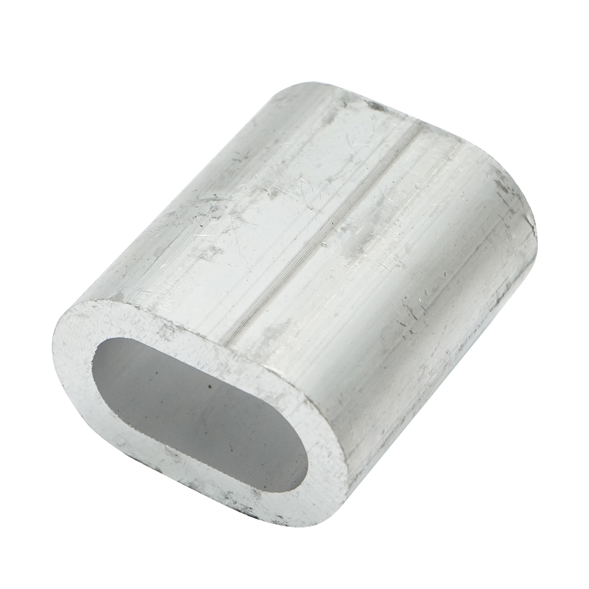 Ferula/bucsa de presare din aluminiu pentru cablu troliu 16 mm