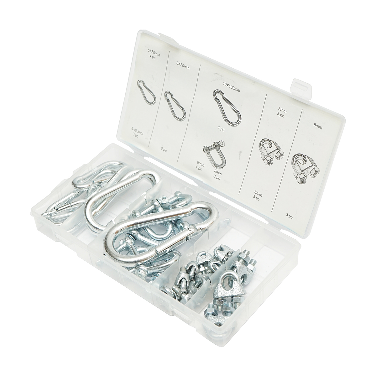 Trusa combinata din 10 carabine si 20 bride Breckner Germany