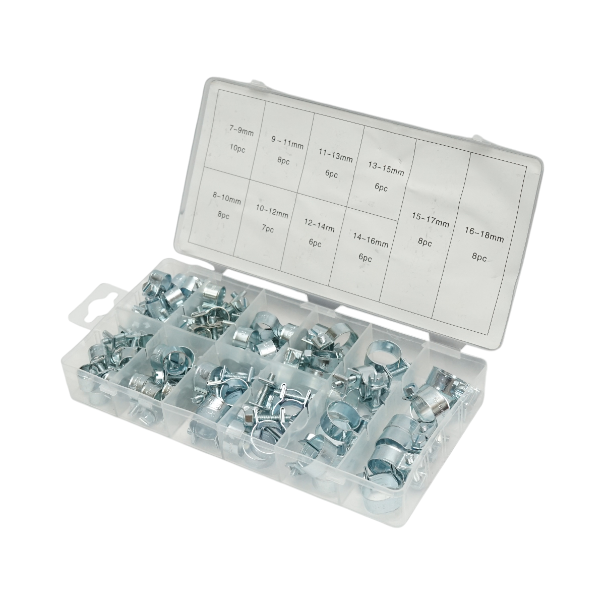 Trusa coliere de strangere cu surub 73 piese Breckner Germany - imagine 4