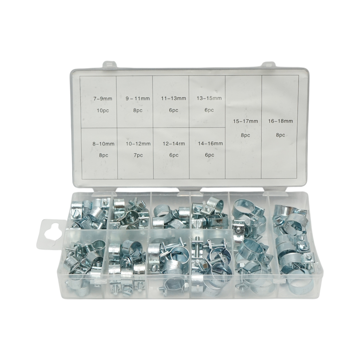 Trusa coliere de strangere cu surub 73 piese Breckner Germany