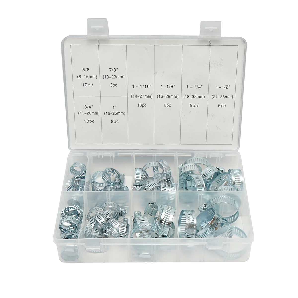 Trusa coliere de strangere cu surub 64 piese Breckner Germany	