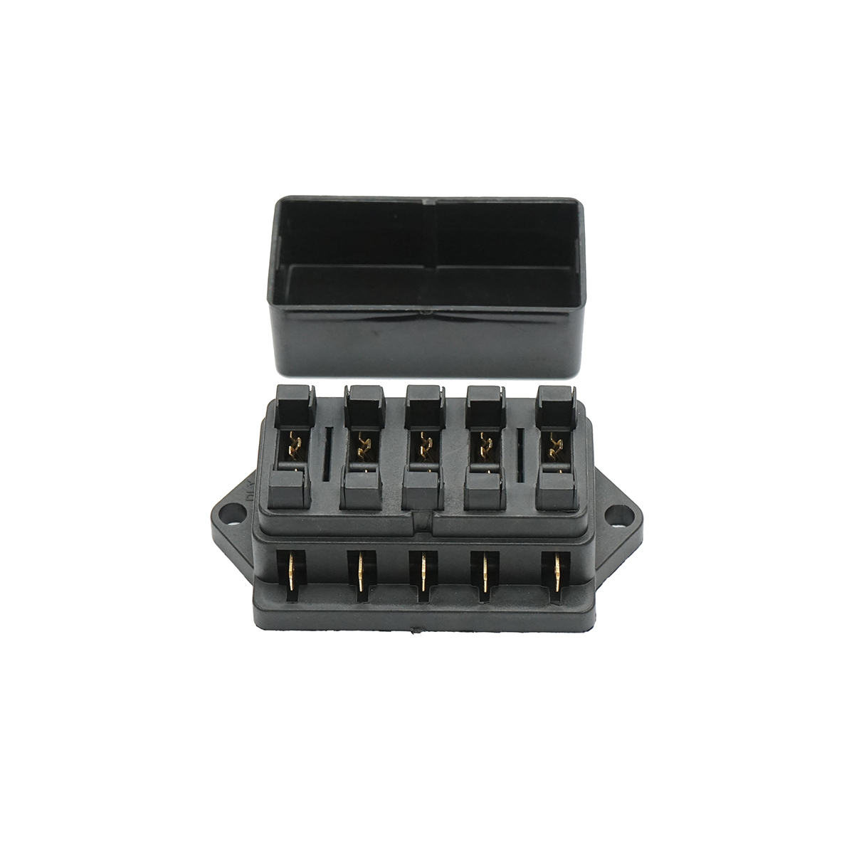 Cutie pentru sigurante plate cu 5 cai