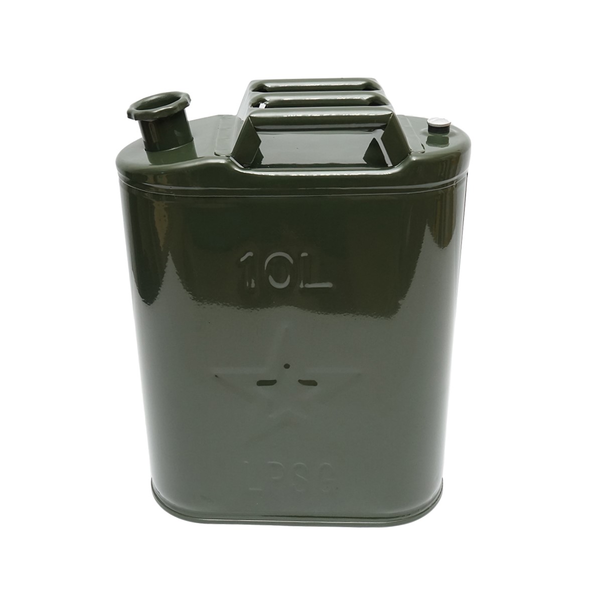 Canistra metal 10L cu dop insurubabil